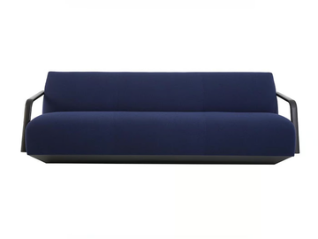 MANFRED SF2097 - 3 seater fabric sofa by Andreu World - view 2